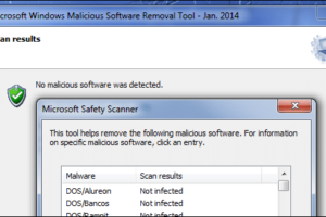 microsoft windows malicious software removal tool とは