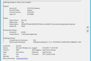 microsoft windows security auditing とは