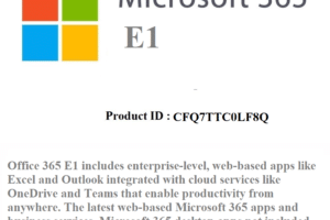 Office 365 E1 Microsoft Office 365 E1