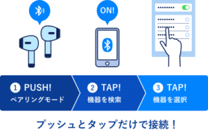 Bluetoothのペアリングは簡単ですか？