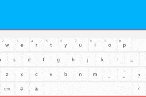 ウィンドウズ11で画面キーボードを表示するには？