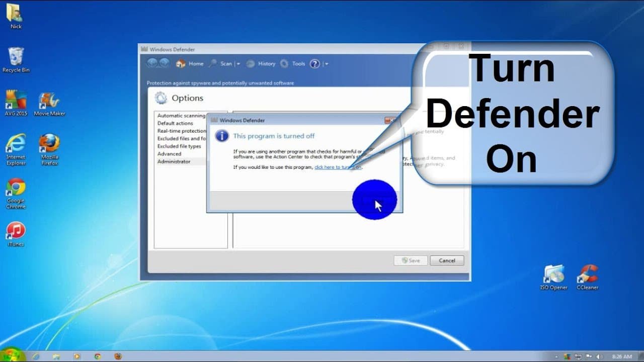 windows7microsoft defender